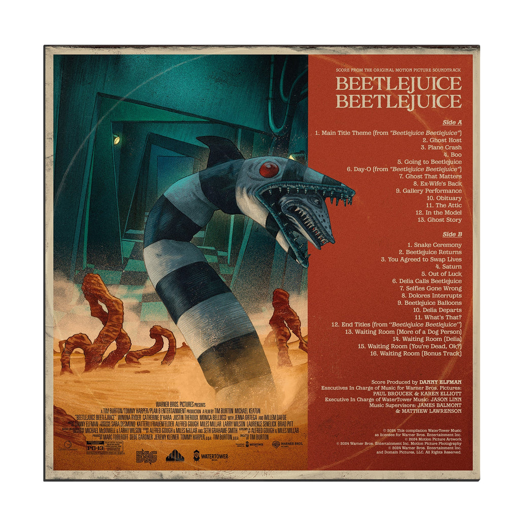 Beetlejuice Beetlejuice Original Score (Neitherworld Acid Bath) Vinyl Record