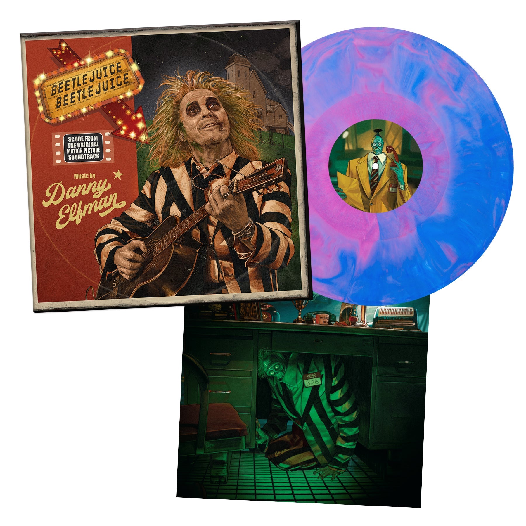 Beetlejuice Beetlejuice Original Score (Neitherworld Acid Bath) Vinyl Record
