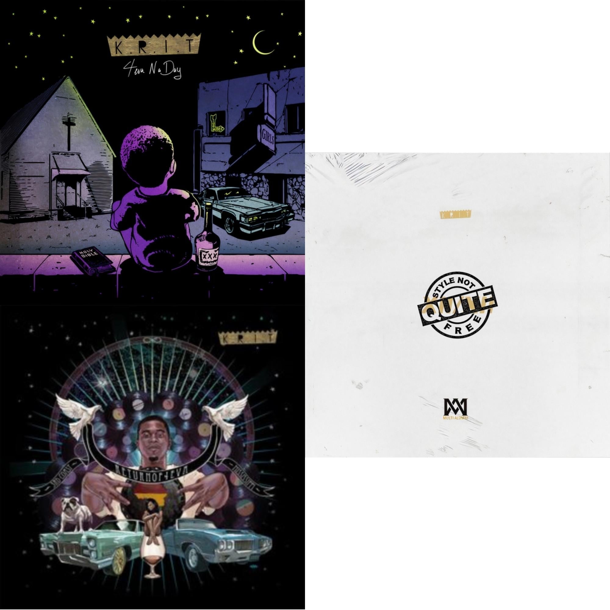 A Style Not Quite Free (Limited/2LP) & 4Eva N A Day (Limited/2LP) & Return Of 4Eva (Limited/2LP)