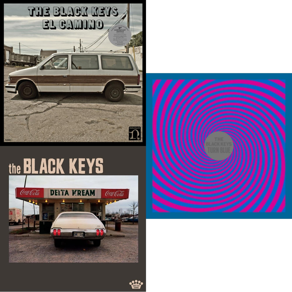 El Camino (10Th Anniversary Deluxe Edition/3LP) & Delta Kream & Turn Blue