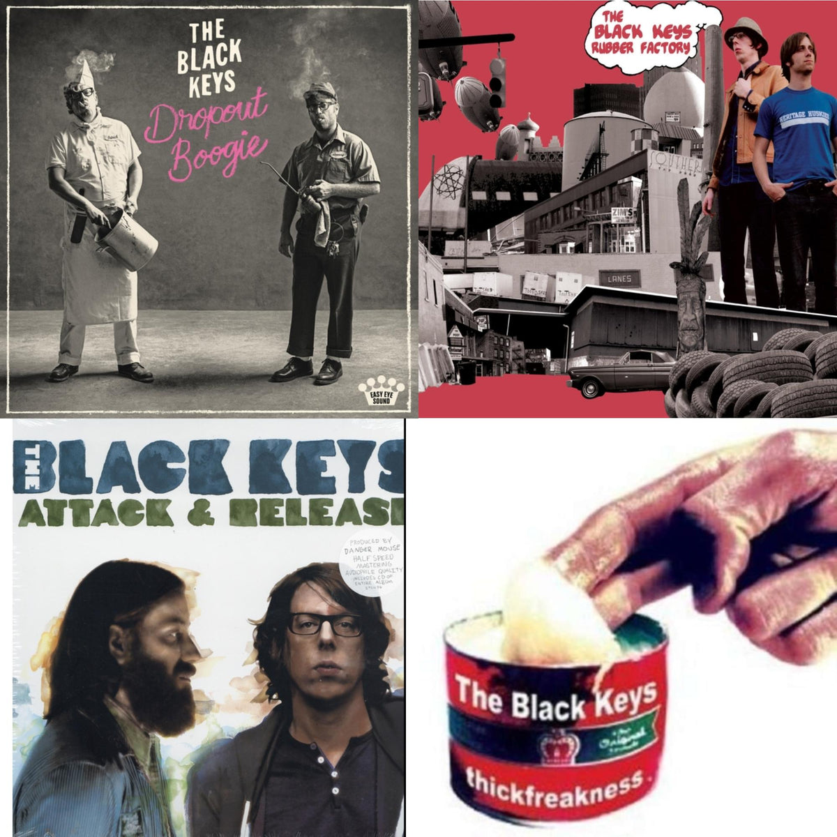 Thickfreakness & Rubber Factory & Dropout Boogie & Attack & Release