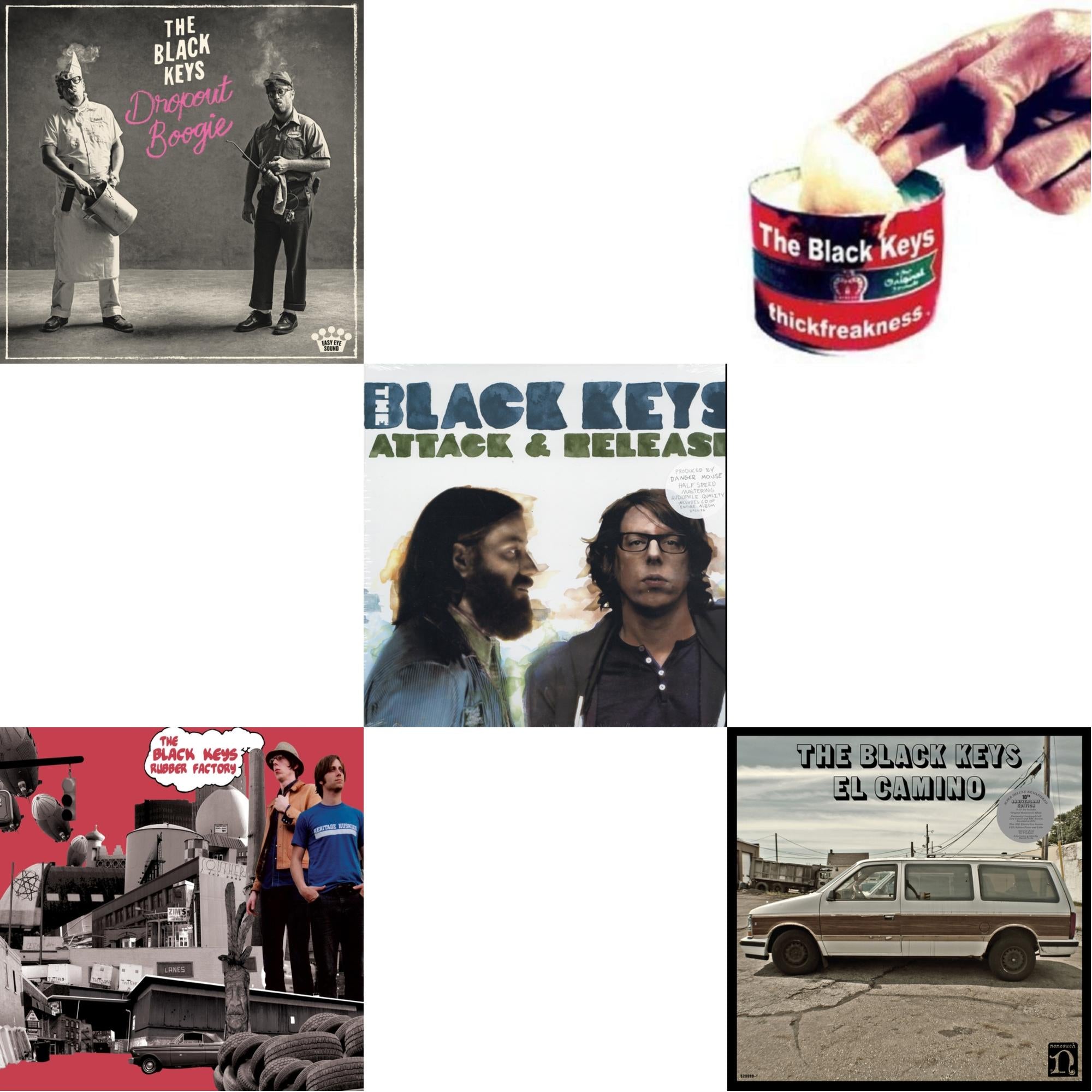 Thickfreakness & Rubber Factory & Dropout Boogie & El Camino (10Th Anniversary Deluxe Edition/3LP) & Attack & Release