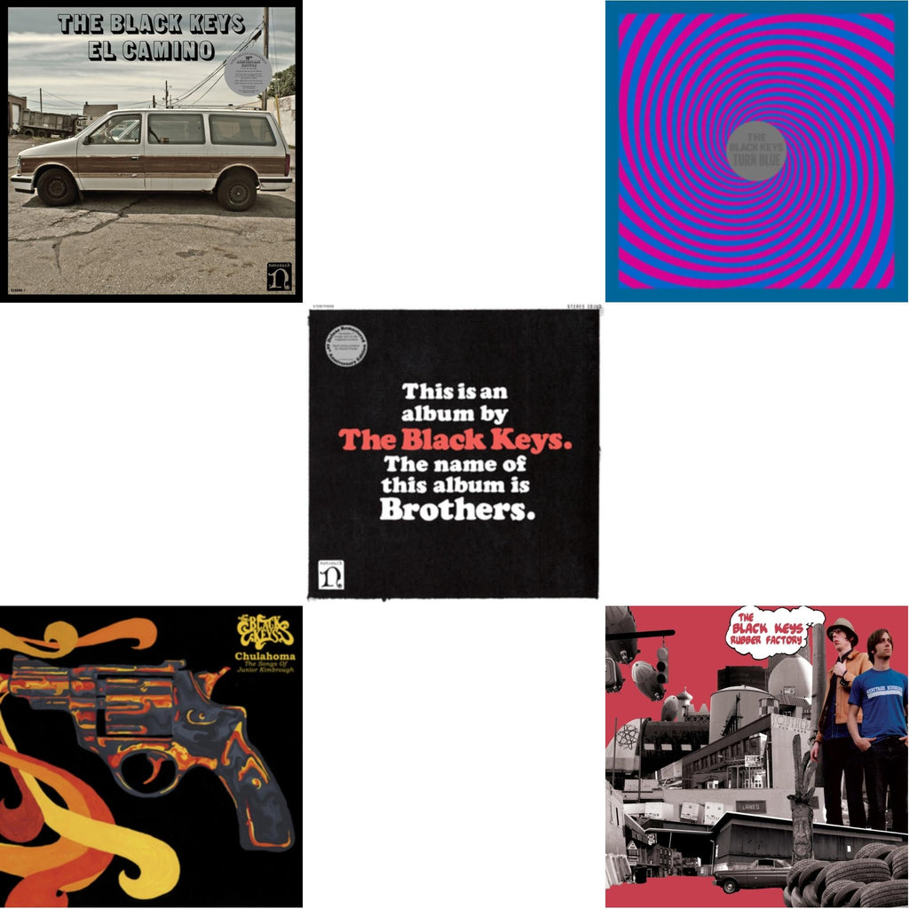 Rubber Factory & El Camino (10Th Anniversary Deluxe Edition/3LP) & Brothers (Deluxe Remastered Anniversary Edition) & Turn Blue & Chulahoma