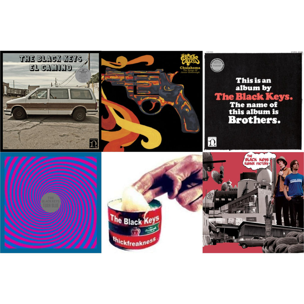 Thickfreakness & Rubber Factory & El Camino (10Th Anniversary Deluxe Edition/3LP) & Brothers (Deluxe Remastered Anniversary Edition) & Turn Blue & Chulahoma