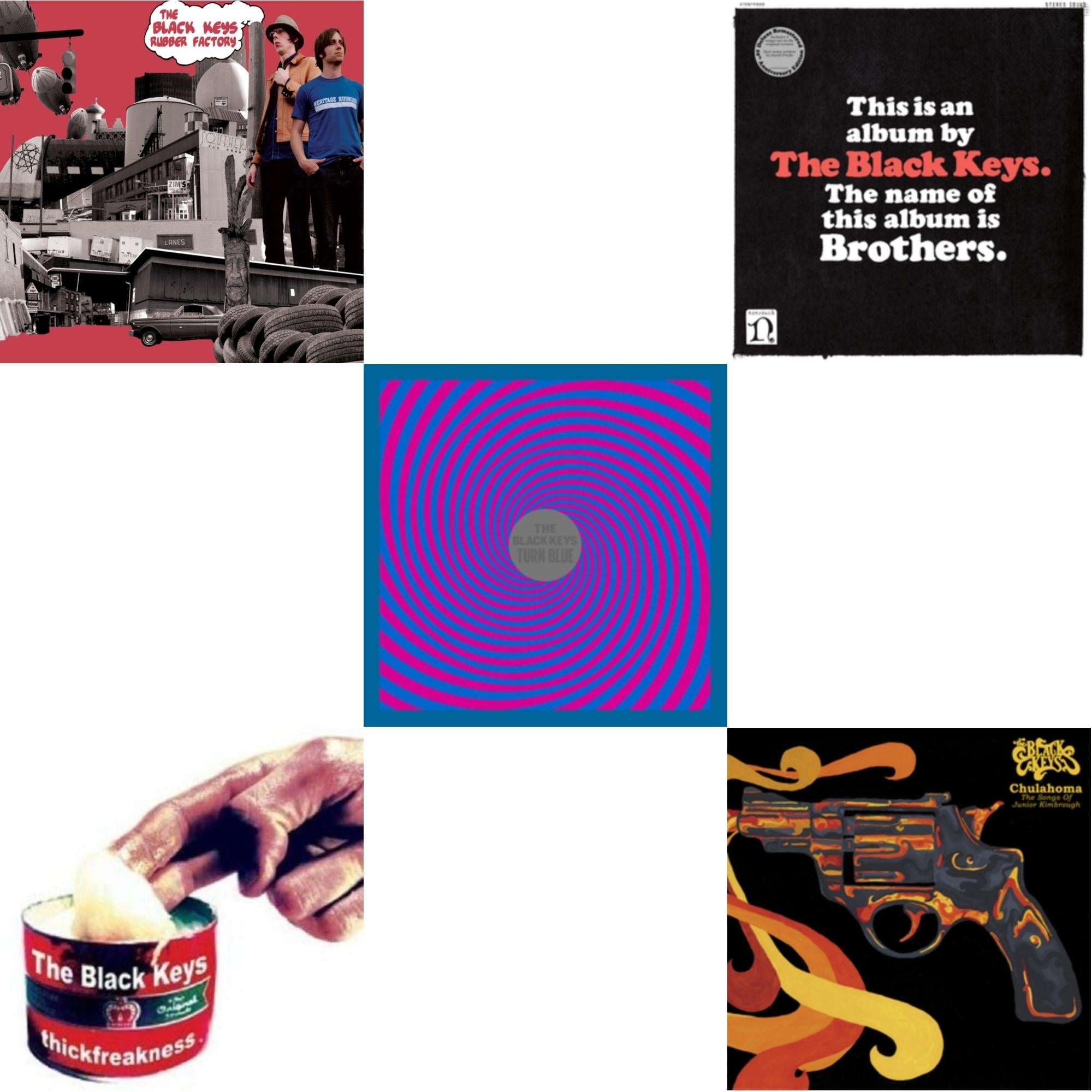 Thickfreakness & Rubber Factory & Brothers (Deluxe Remastered Anniversary Edition) & Turn Blue & Chulahoma