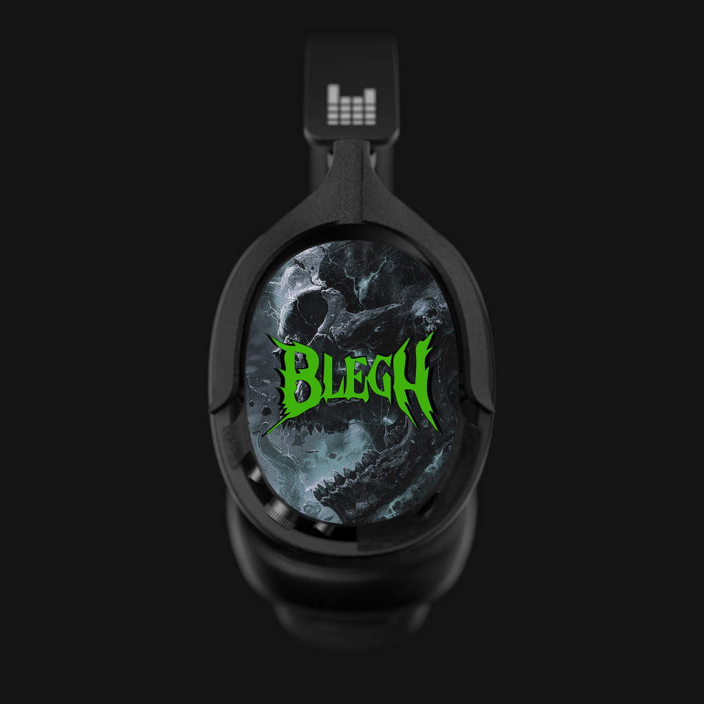 Heavys BLEGH Shells by Artist T1M Limited Edition HEAVYS Headphone Shells & Headphone Bundle