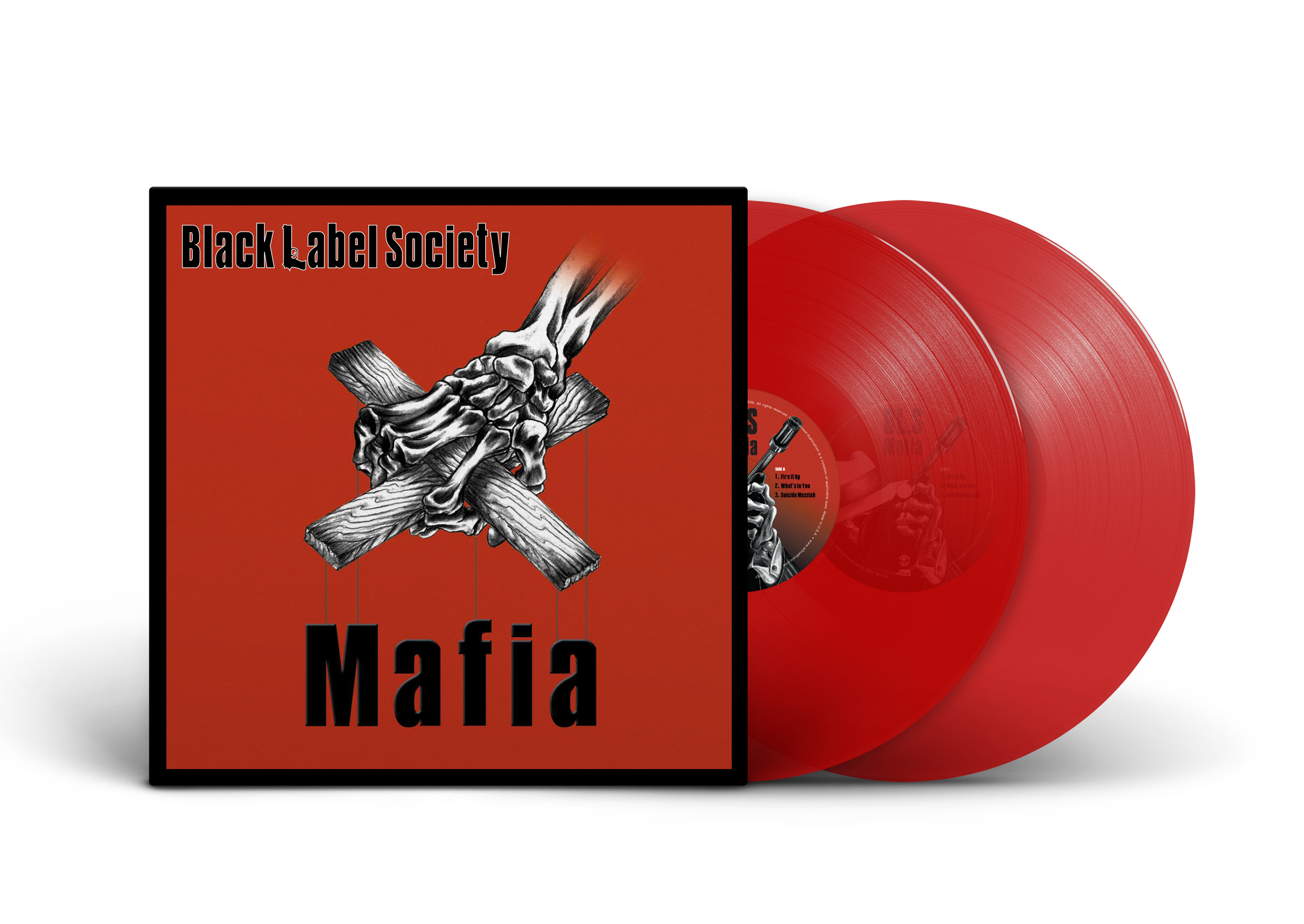 Black Label Society - Mafia Opaque Red Vinyl Record