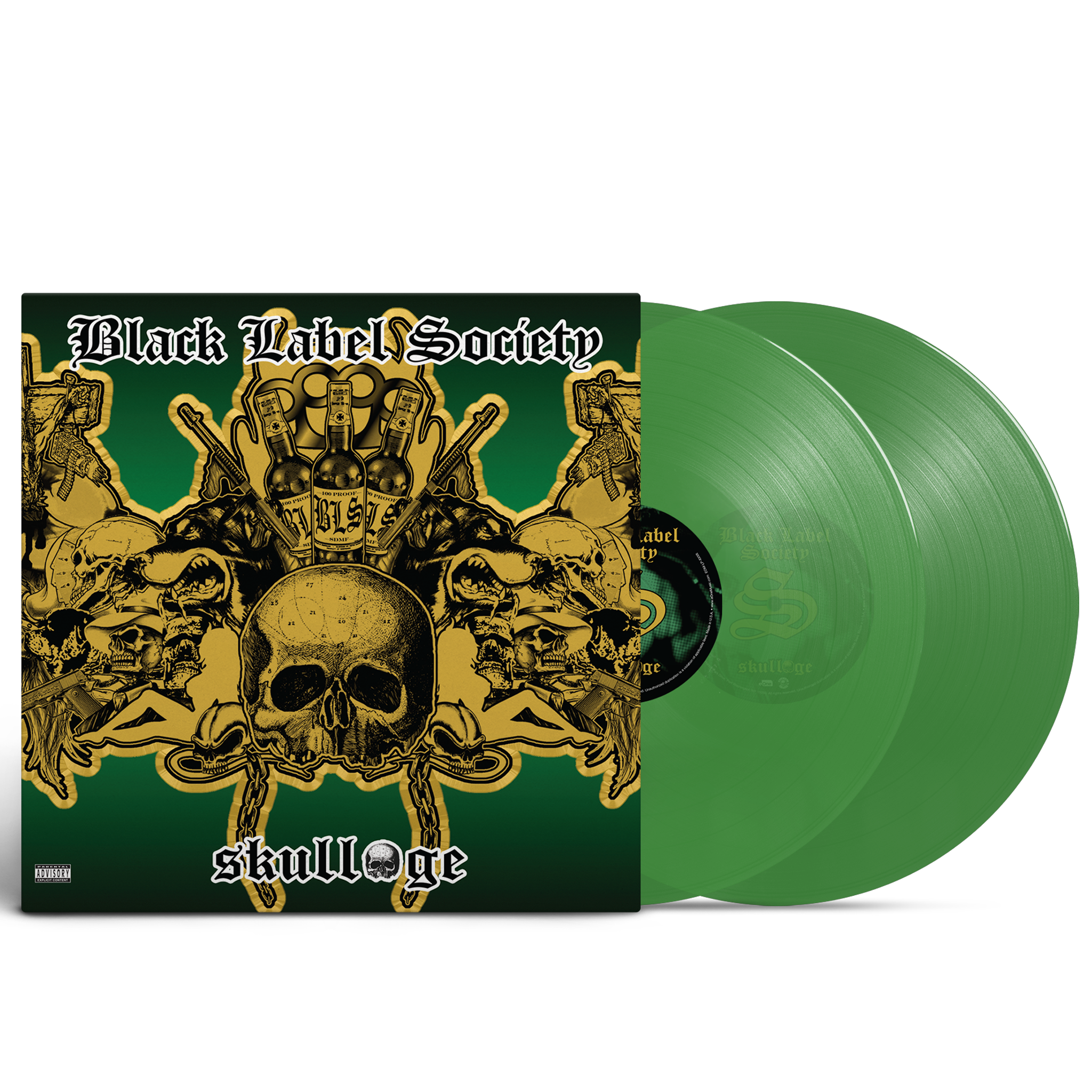 Black Label Society - Skullage Green Vinyl LP Vinyl Record