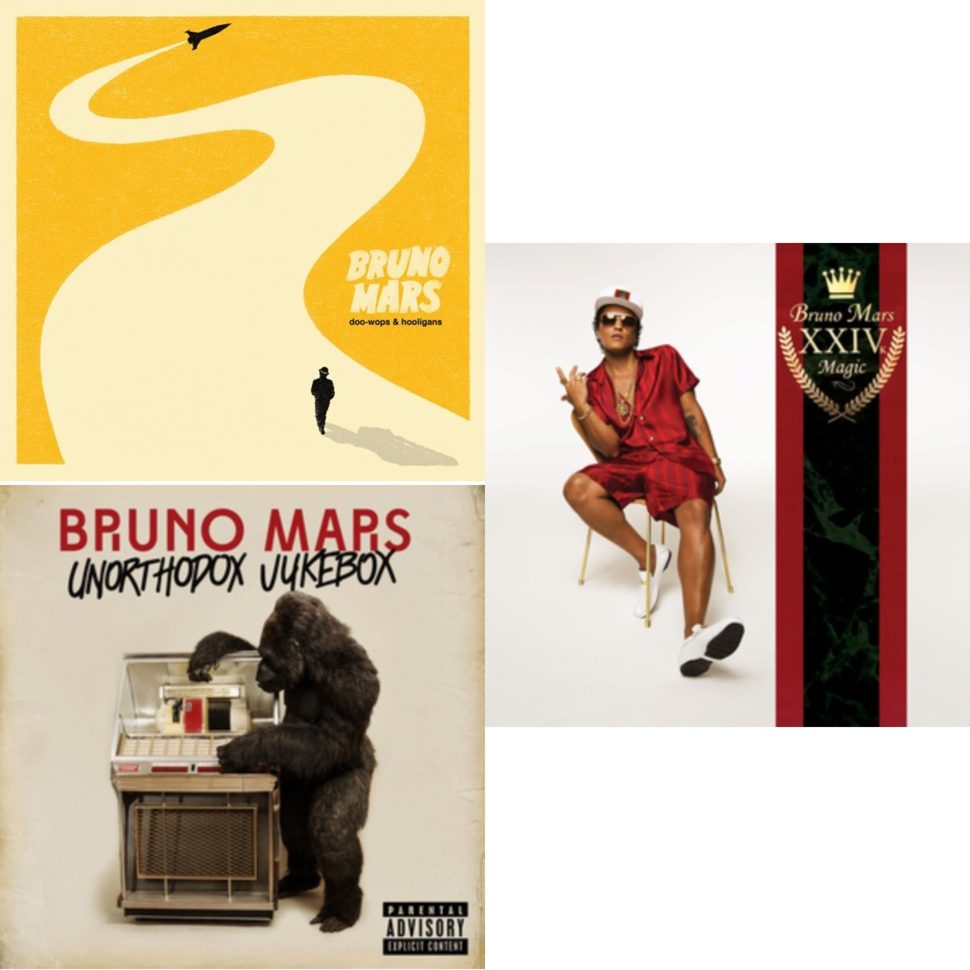 24K Magic & Unorthodox Jukebox & Doo Wops & Hooligans