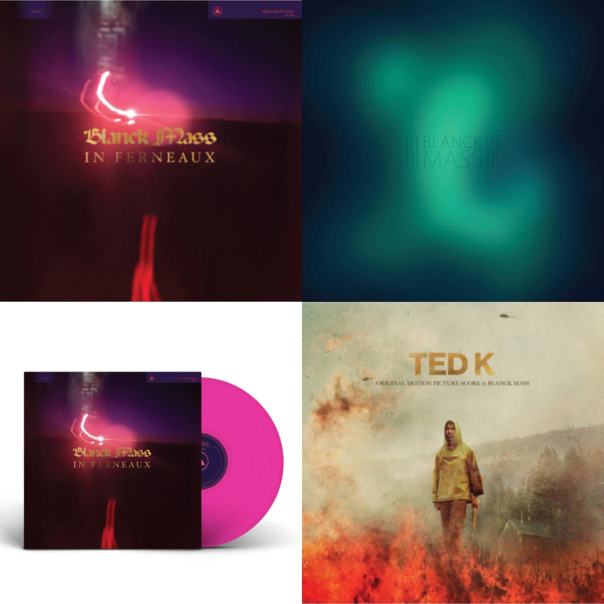 Blanck Mass - In Ferneaux & Blanck Mass (Clear Vinyl/2LP) & In Ferneaux (Magenta LP Vinyl) (I) & Ted K: Original Score
