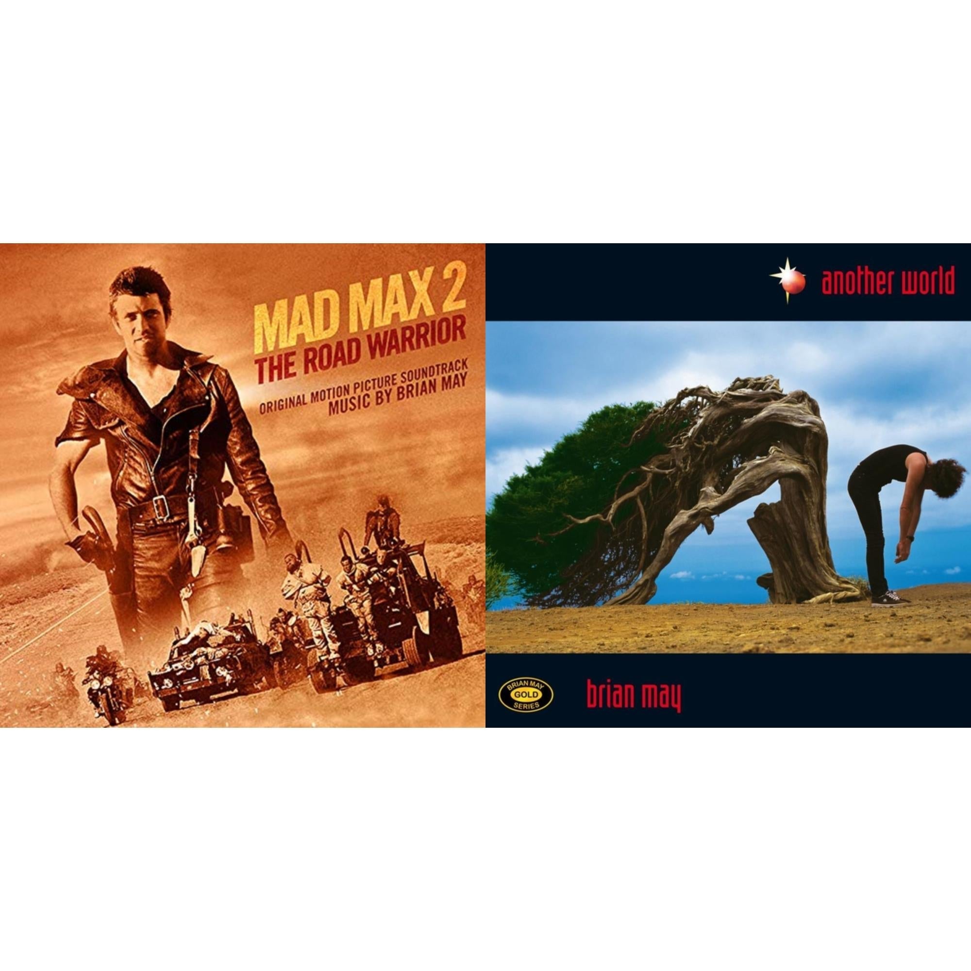 Brian May - Another World & Road Warrior / Mad Max 2 Ost (Red LP Vinyl)