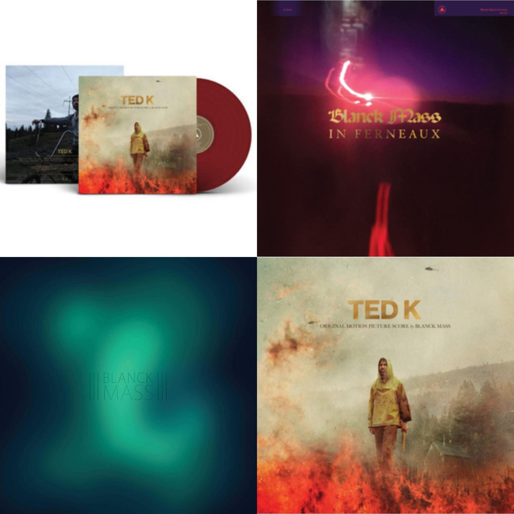 Blanck Mass - Ted K Original Score (Opaque Red LP Vinyl) & In Ferneaux & Blanck Mass (Clear Vinyl/2LP) & Ted K: Original Score