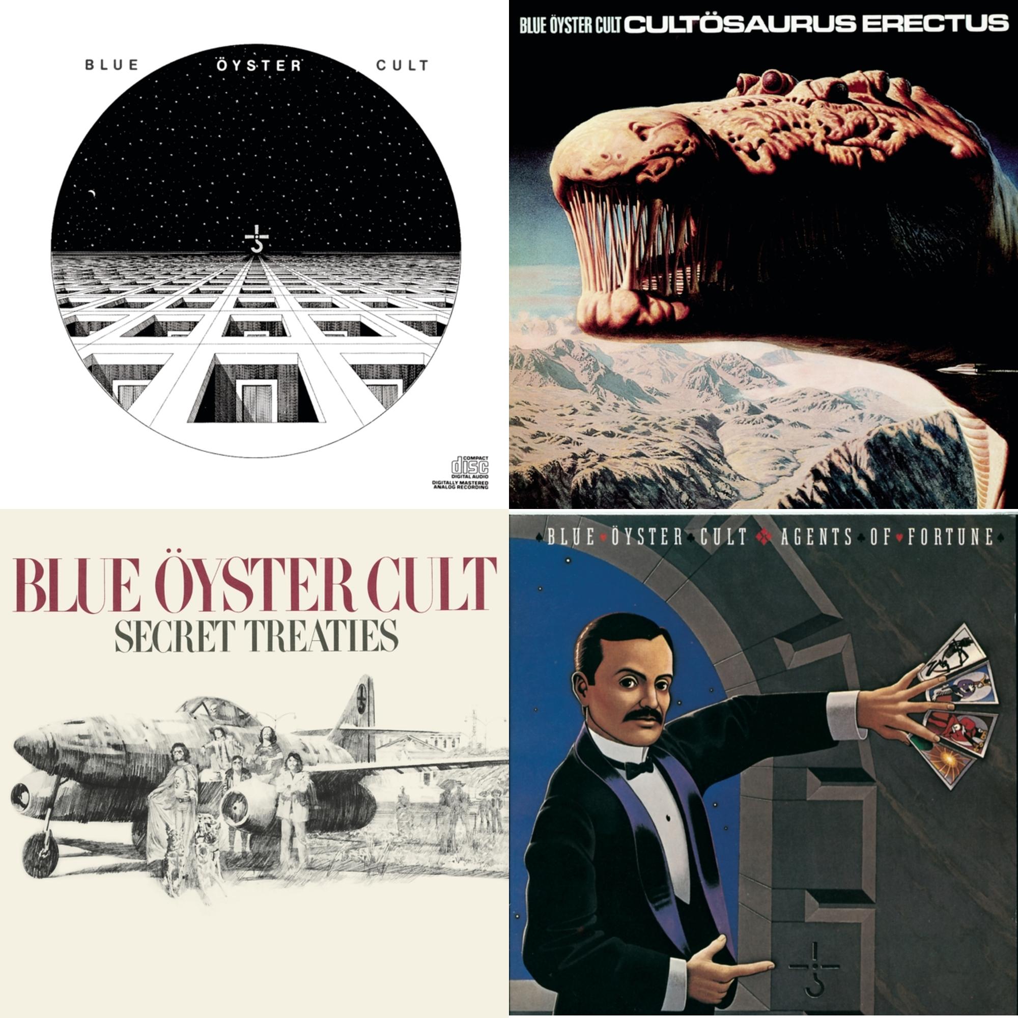 Blue Oyster Cult & Cultosaurus Erectus & Secret Treaties & Agents Of Fortune