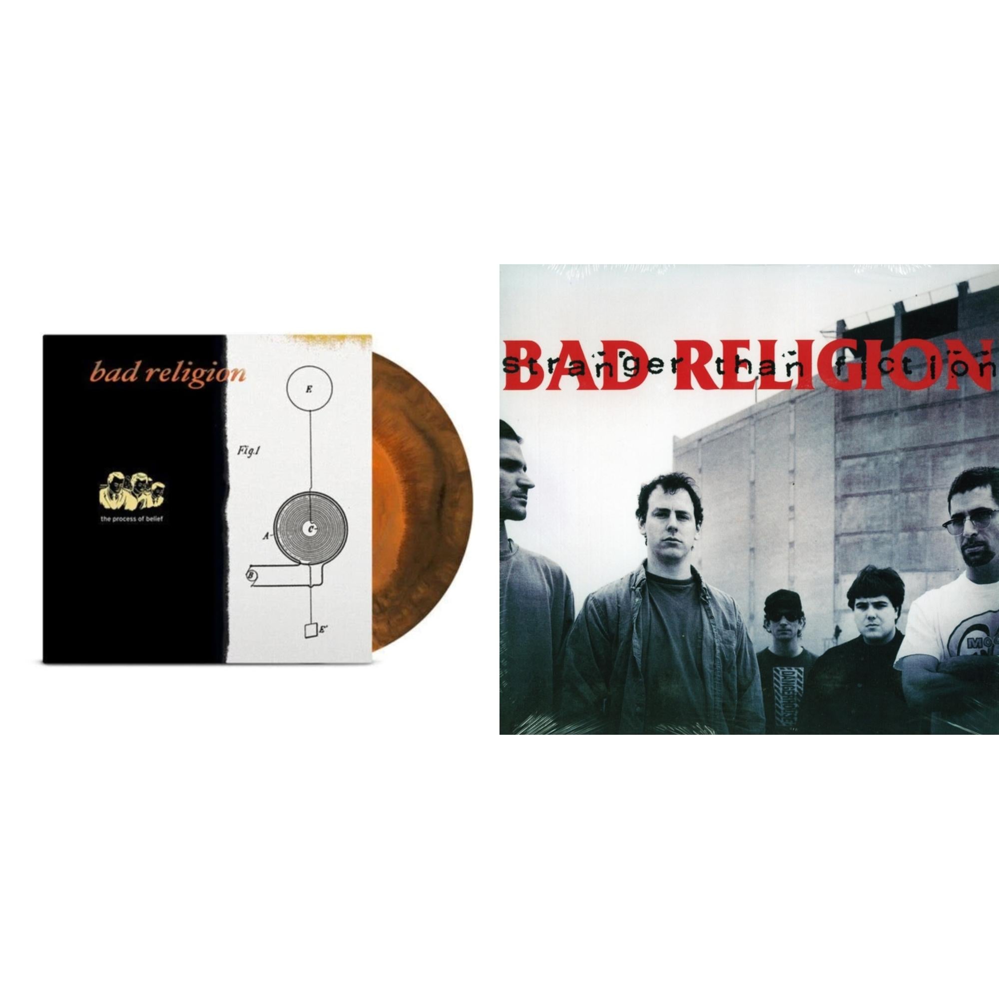 Process Of Belief (Anniv. Ed/Halloween Orange LP Vinyl) & Stranger Than Fiction (Remastered)