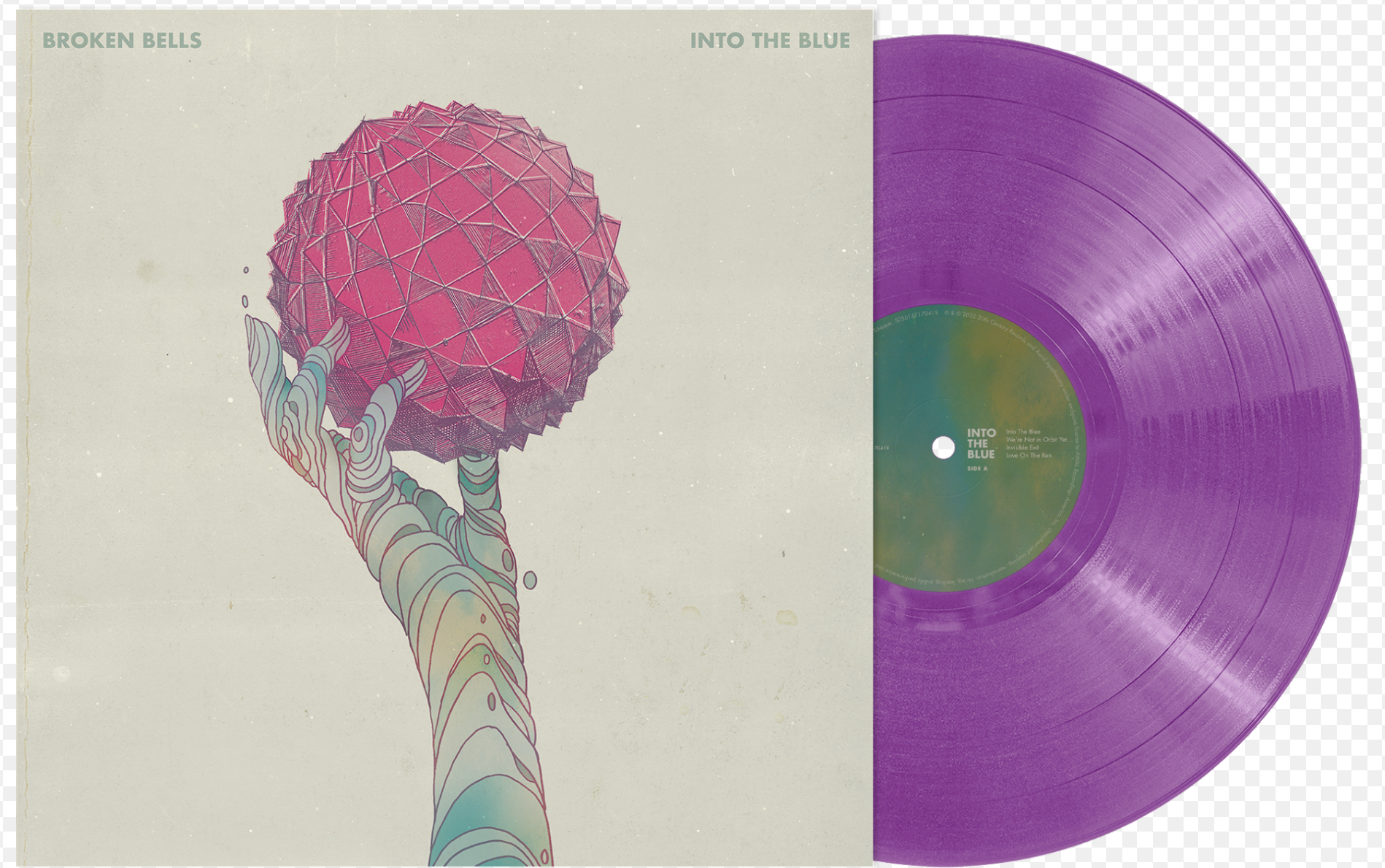 BROKEN BELLS INTO THE BLUE Vinyl Record