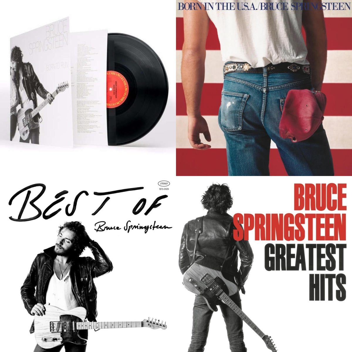 Greatest Hits (2 LP/150G Vinyl/Dl Code) & Best Of Bruce Springsteen (2LP) & Born To Run (180G/Gatefold) & Born In The U.S.A. (180G)