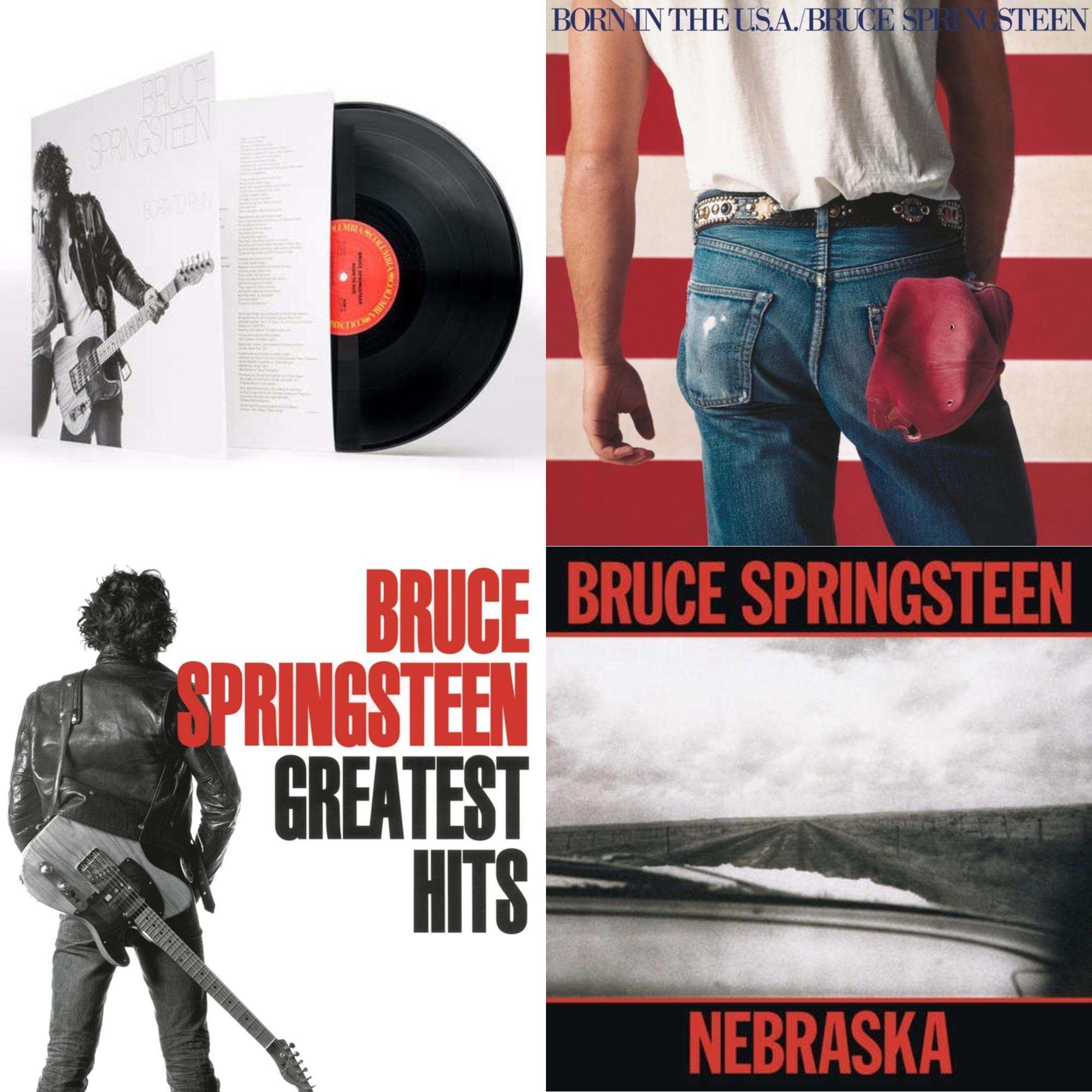 Greatest Hits (2 LP/150G Vinyl/Dl Code) & Born To Run (180G/Gatefold) & Nebraska (180G) & Born In The U.S.A. (180G)