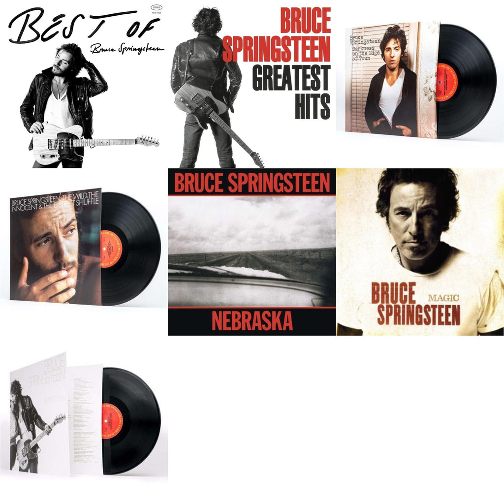 Greatest Hits (2 LP/150G Vinyl/Dl Code) & Best Of Bruce Springsteen (2LP) & Magic (180G) & Wild The Innocent & The E Street Shuffle (180G) & Born To Run (180G/Gatefold) & Darkness On The Edge Of Town (180G) & Nebraska (180G)