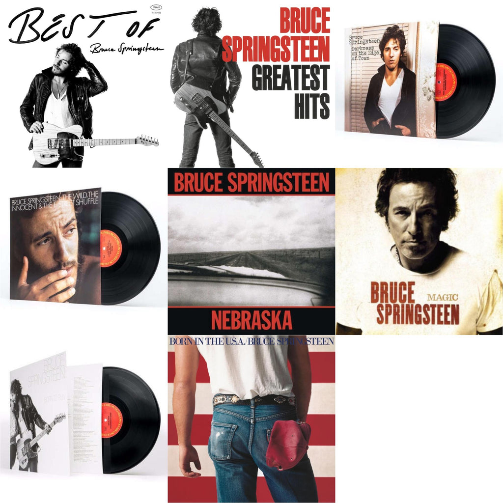 Greatest Hits (2 LP/150G Vinyl/Dl Code) & Best Of Bruce Springsteen (2LP) & Magic (180G) & Wild The Innocent & The E Street Shuffle (180G) & Born To Run (180G/Gatefold) & Darkness On The Edge Of Town (180G) & Nebraska (180G) & Born In The U.S.A. (180G)