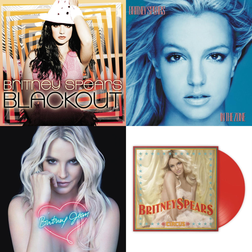 Blackout & In The Zone & Britney Jean & Circus (Red LP Vinyl/Import)