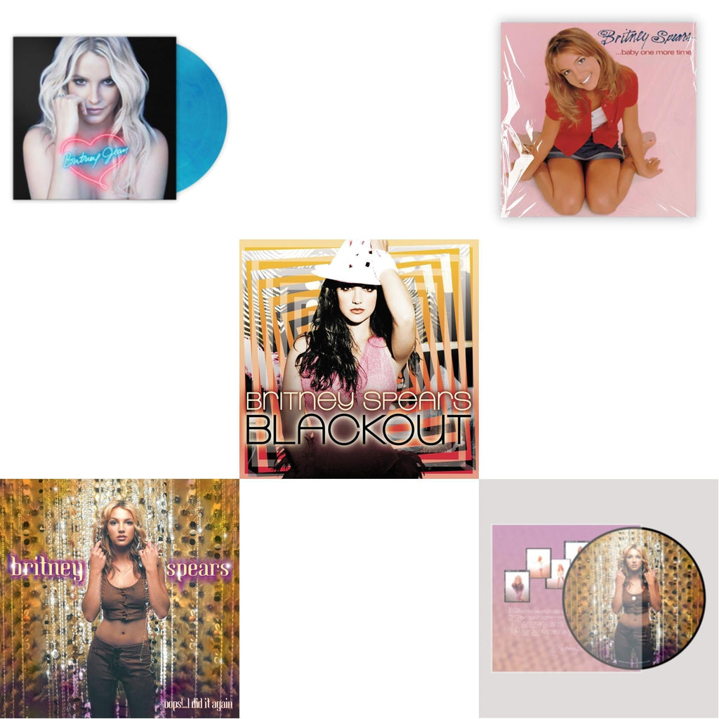Oops!... I Did It Again (20Th Anniversary Edition Picture LP Vinyl) & Baby One More Time & Oops!... I Did It Again & Blackout & Britney Jean (Blue Marbled LP Vinyl/Import)
