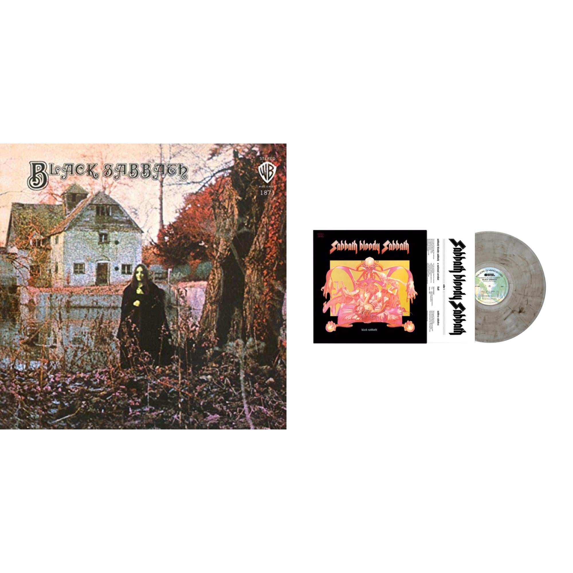 Black Sabbath - Black Sabbath (180G) & Sabbath Bloody Sabbath (Smoky LP Vinyl) (Syeor)