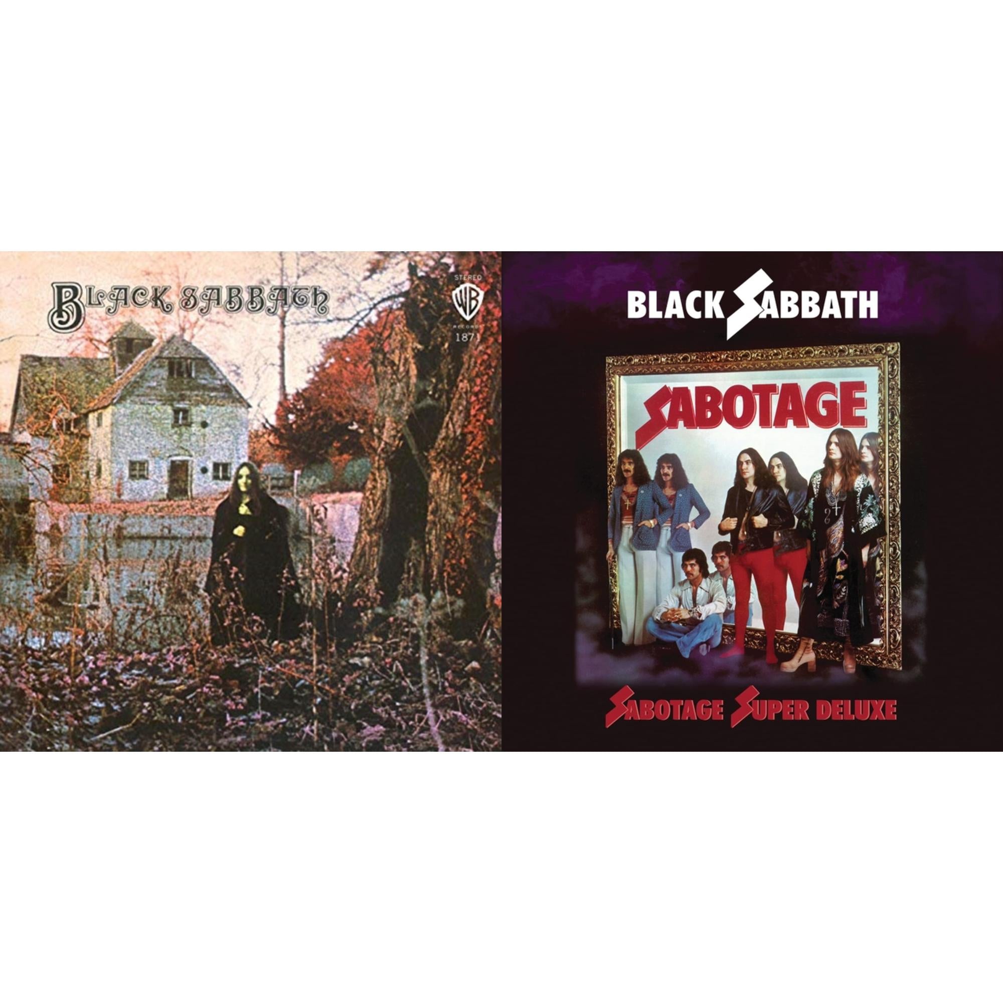 Black Sabbath (180G) & Sabotage (Super Deluxe Edition/4LP/7Inch)