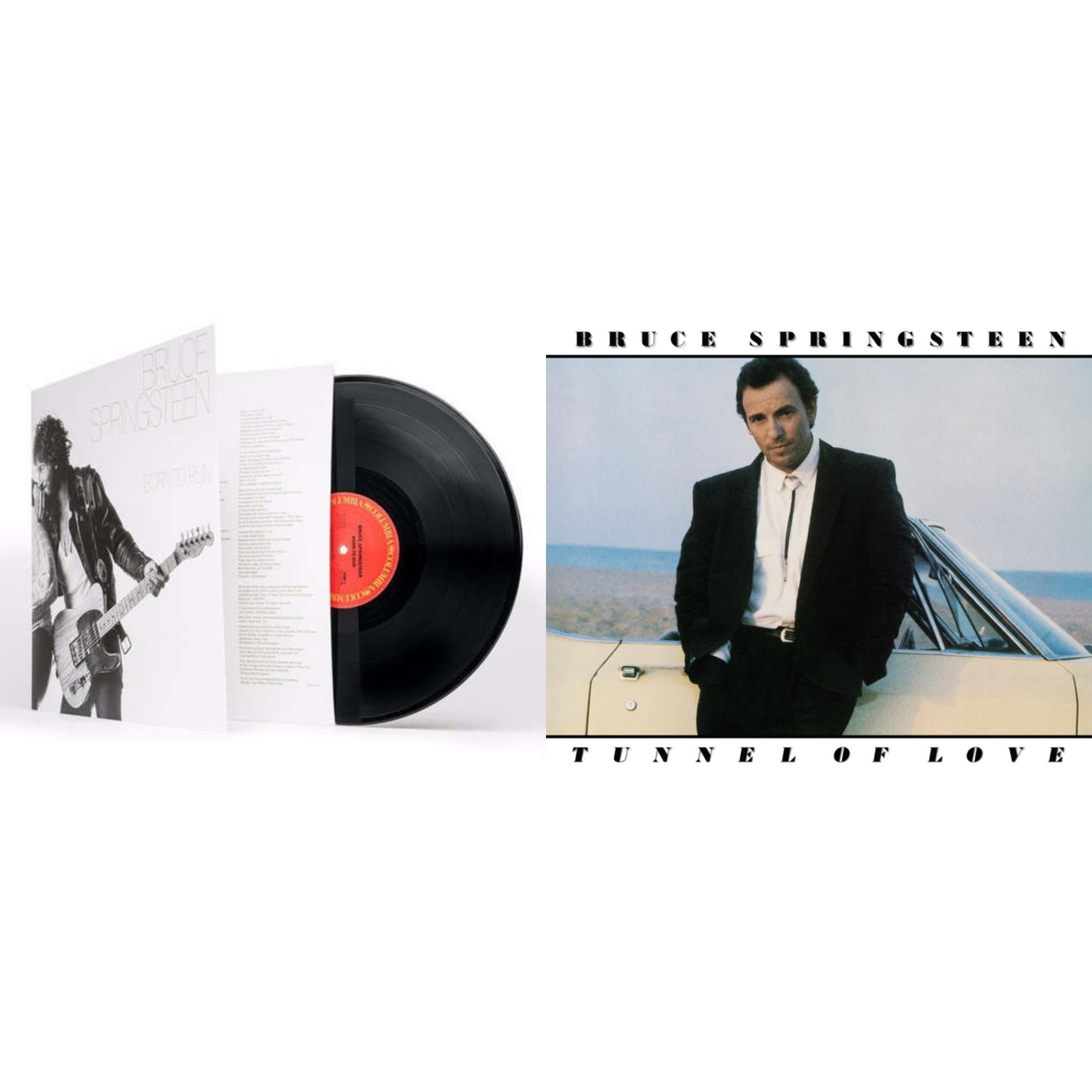Born To Run (180G/Gatefold) & Tunnel Of Love (2 LP) (140G/Dl Code)