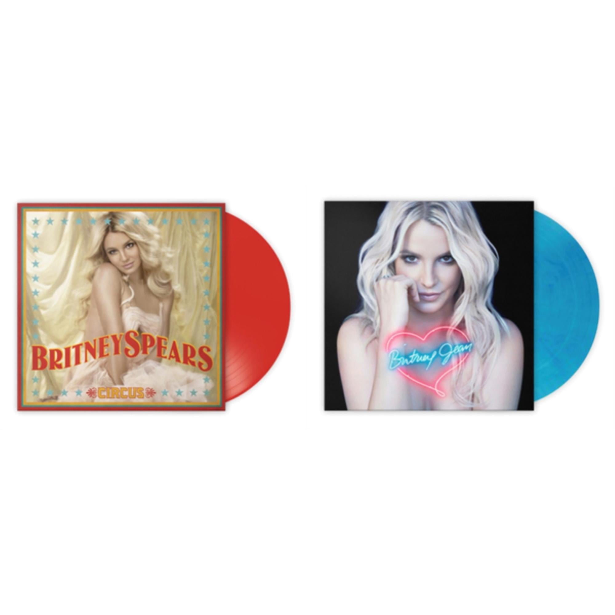 Circus (Red LP Vinyl/Import) & Britney Jean (Blue Marbled LP Vinyl/Import)