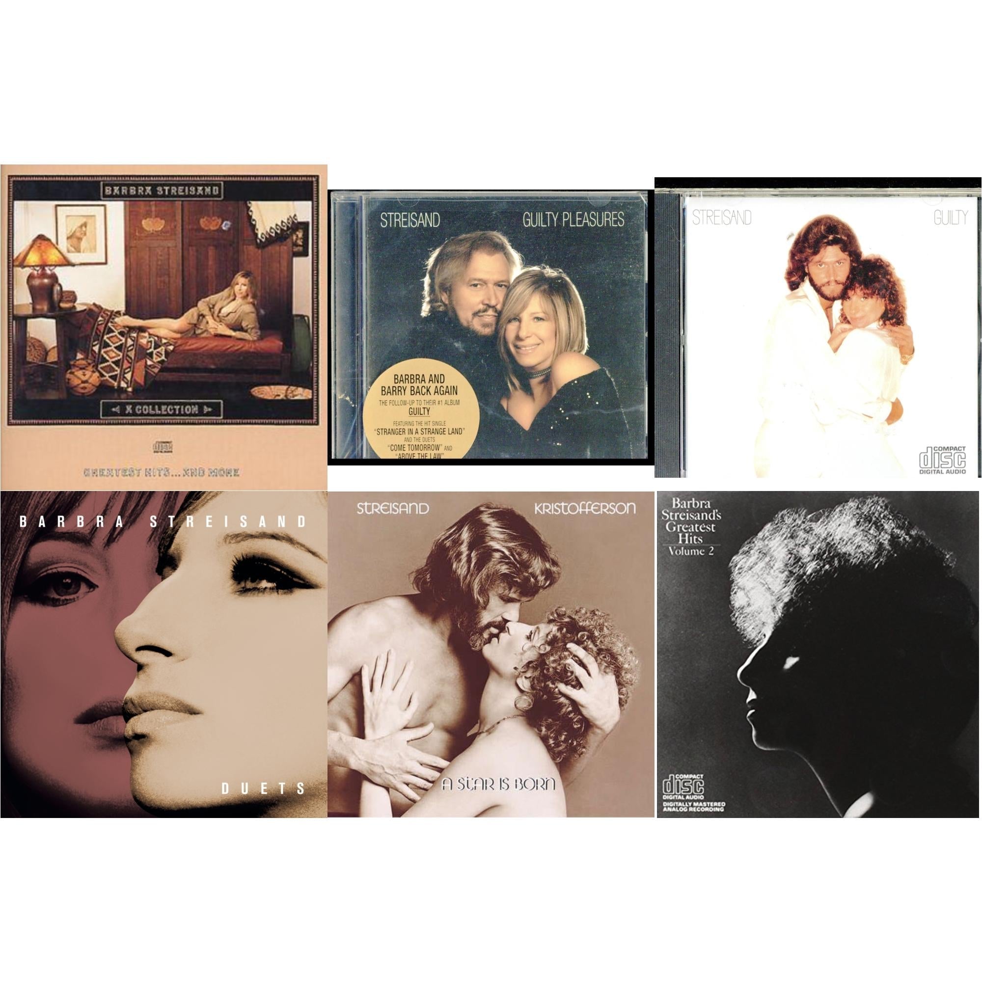 Greatest Hits Vol.2 & Guilty & Collection: Greatest Hits & More & Star Is Born & Duets & Guilty Pleasures
