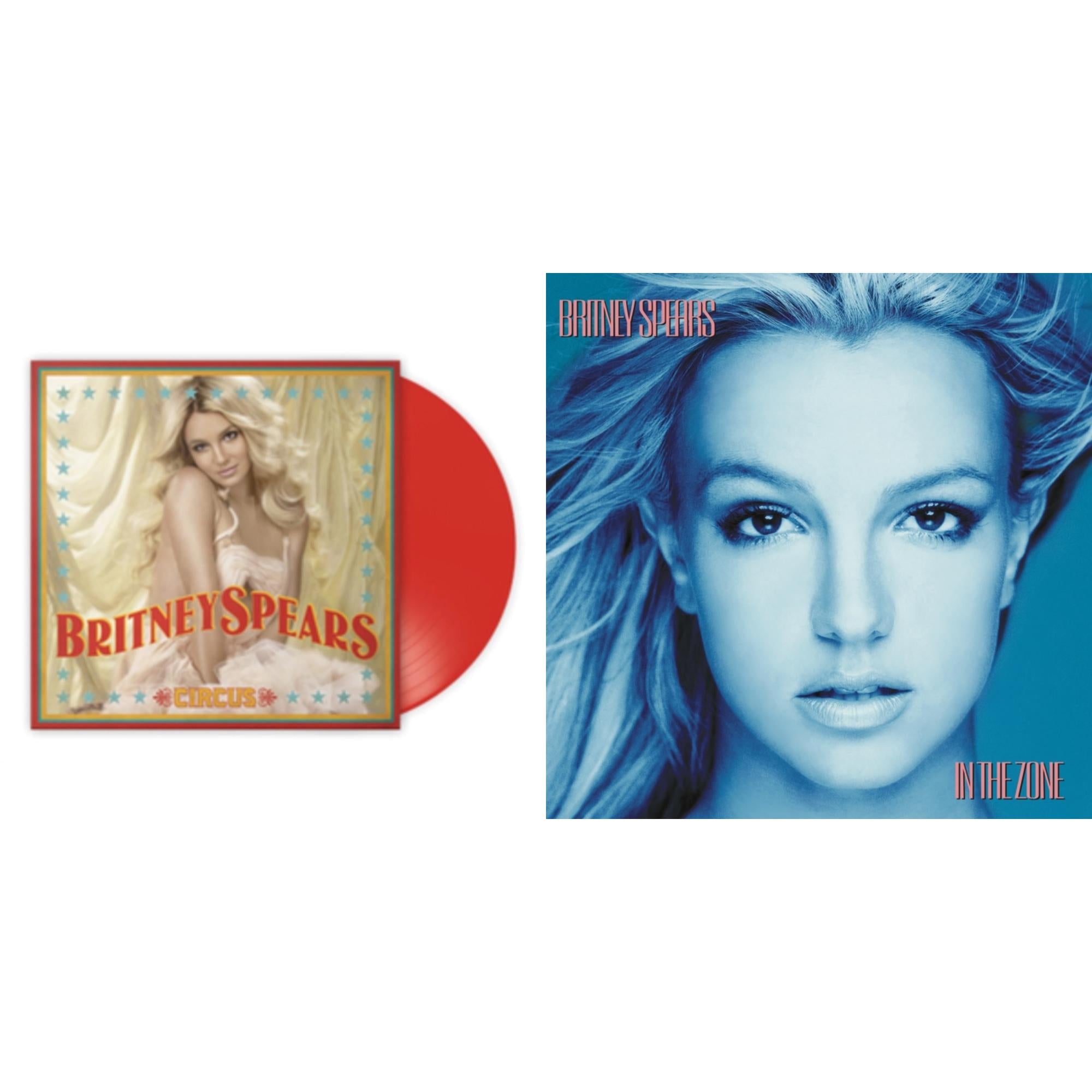 Britney Spears - Circus (Red LP Vinyl/Import) & In The Zone