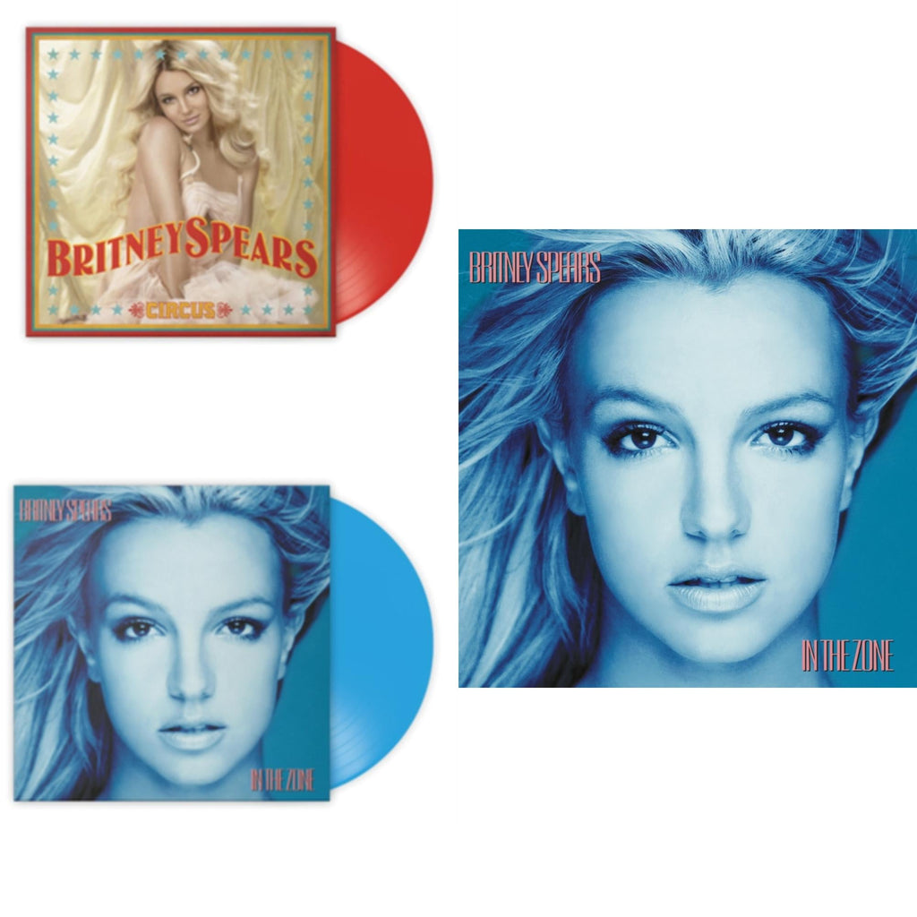 Britney Spears - Circus (Red LP Vinyl/Import) & In The Zone (Blue LP Vinyl/Import) & In The Zone