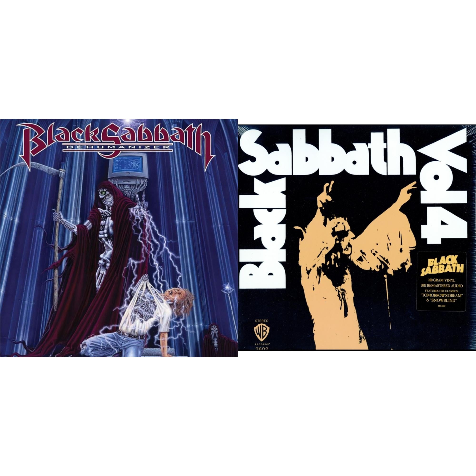 Black Sabbath - Vol. 4 (180G) & Dehumanizer (Deluxe Edition/2LP) (Rocktober)