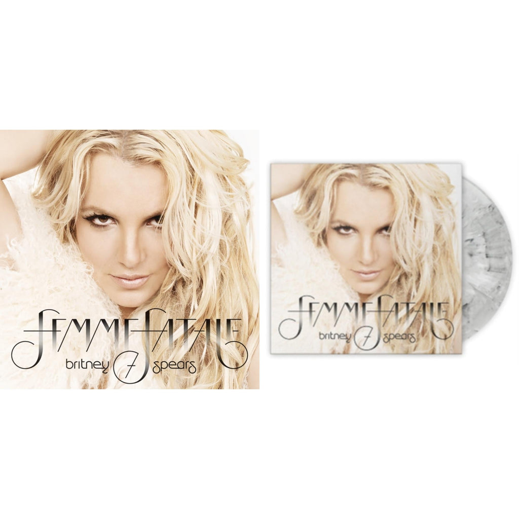 Britney Spears - Femme Fatale & Femme Fatale (Light Grey Marbled LP Vinyl/Import)