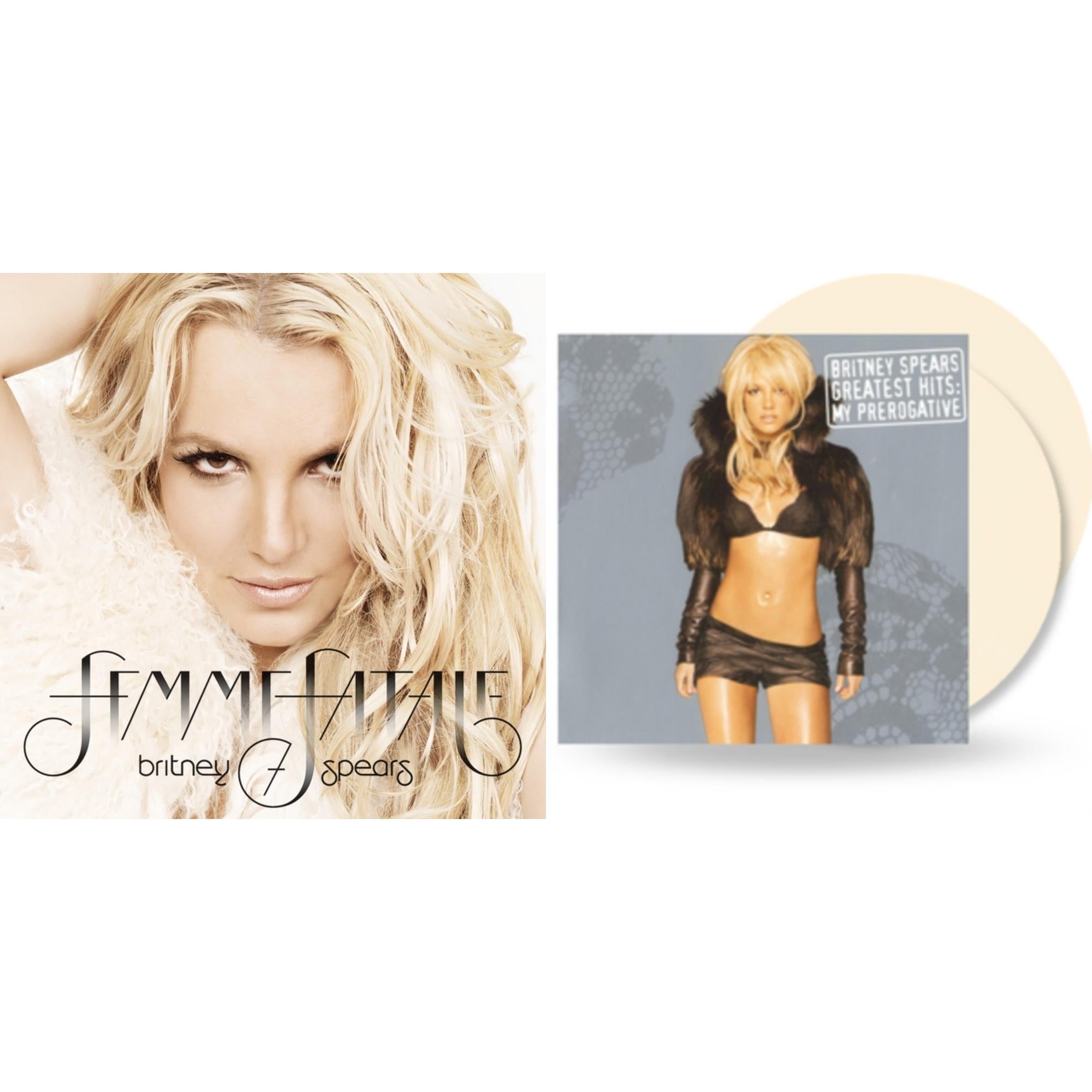 Britney Spears - Femme Fatale & Greatest Hits: My Prerogative (2LP/Cream Vinyl/Import)