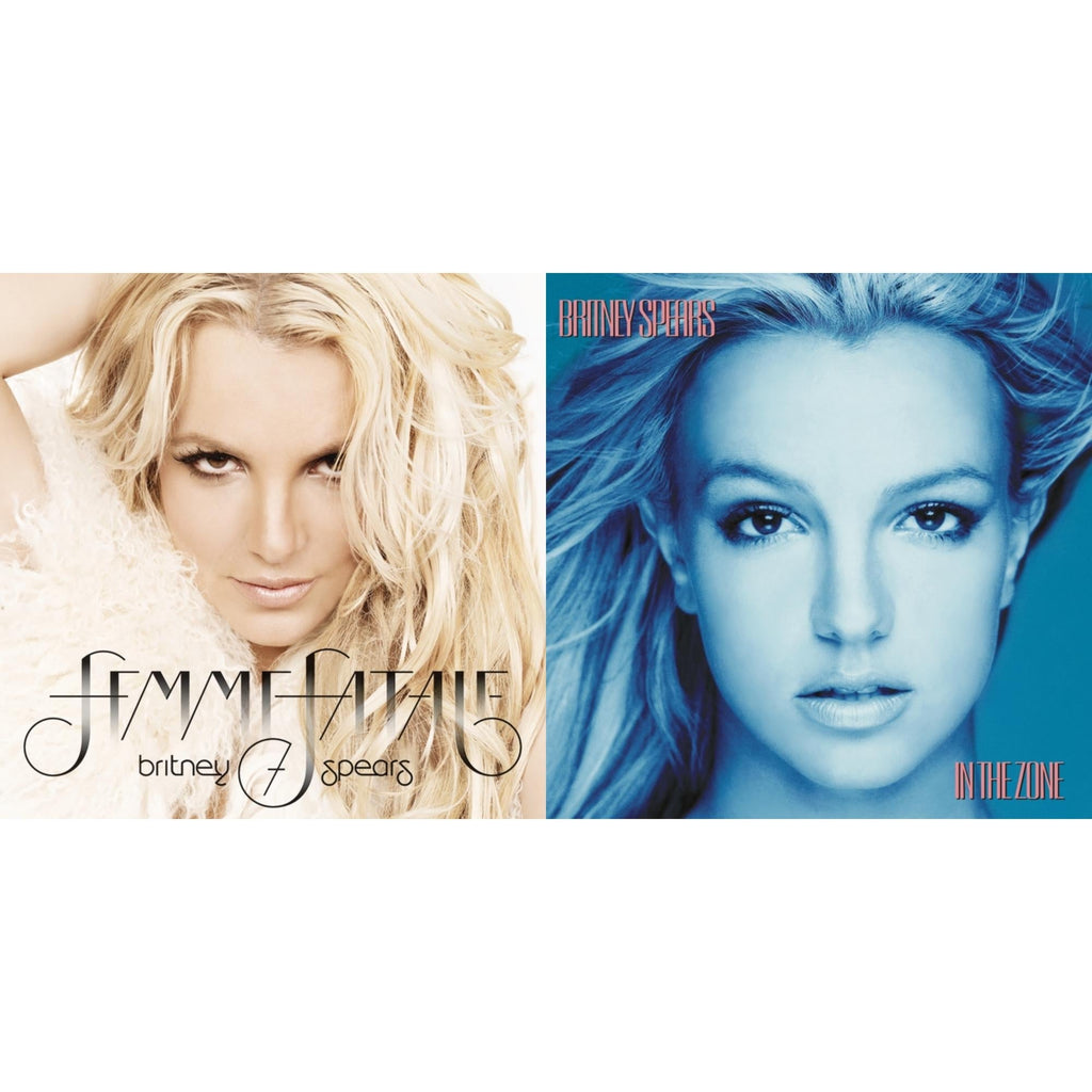 Britney Spears - Femme Fatale & In The Zone - LP Vinyl Bundle