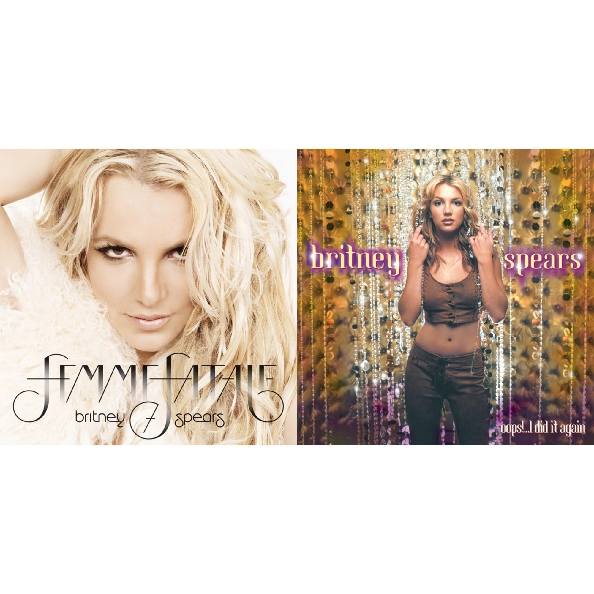 Britney Spears - Oops!... I Did It Again & Femme Fatale - LP Vinyl Bundle