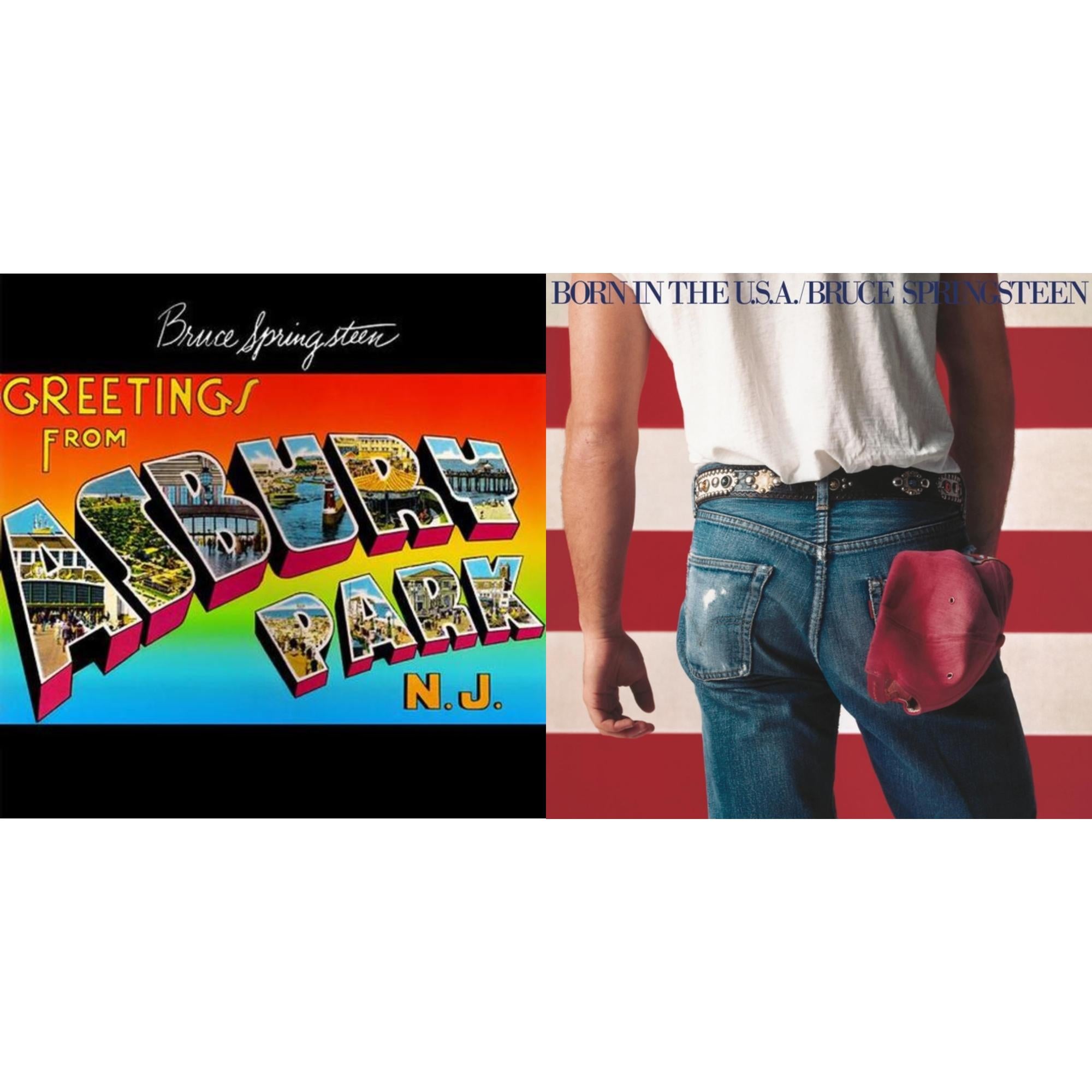 Greetings From Asbury Park N.J. (180G) & Born In The U.S.A. (180G)
