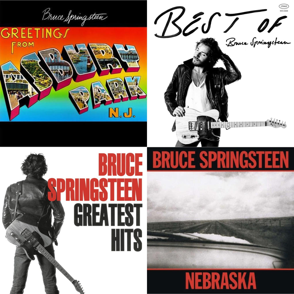 Greatest Hits (2 LP/150G Vinyl/Dl Code) & Best Of Bruce Springsteen (2LP) & Greetings From Asbury Park N.J. (180G) & Nebraska (180G)