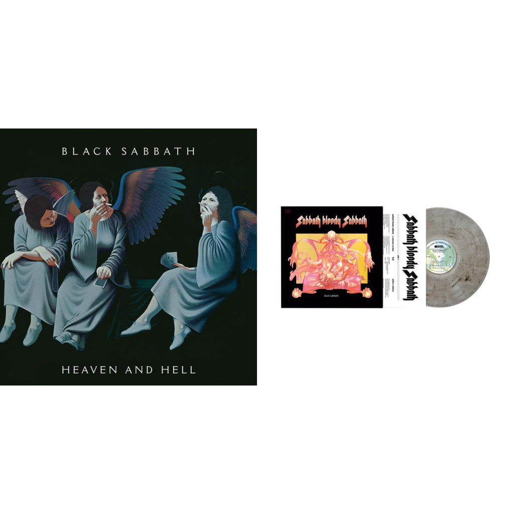 Black Sabbath - Heaven & Hell (Deluxe/2LP) & Sabbath Bloody Sabbath (Smoky LP Vinyl) (Syeor)
