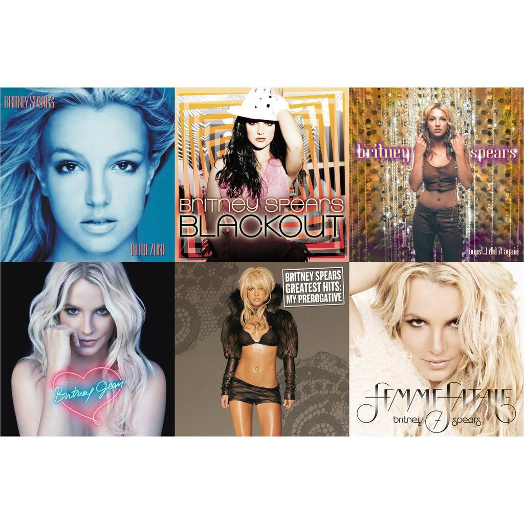 Oops!... I Did It Again & Blackout & In The Zone & Britney Jean & Femme Fatale & Greatest Hits : My Prerogative (2LP)