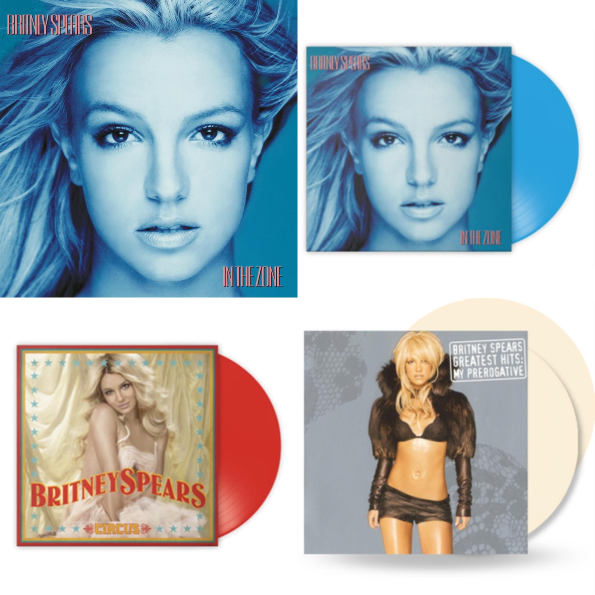 In The Zone & In The Zone (Blue LP Vinyl/Import) & Circus (Red LP Vinyl/Import) & Greatest Hits: My Prerogative (2LP/Cream Vinyl/Import)