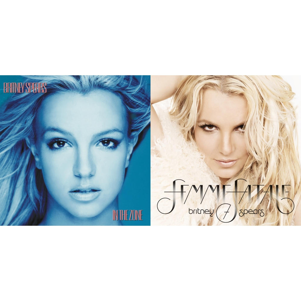 Britney Spears - In The Zone & Femme Fatale - LP Vinyl Bundle