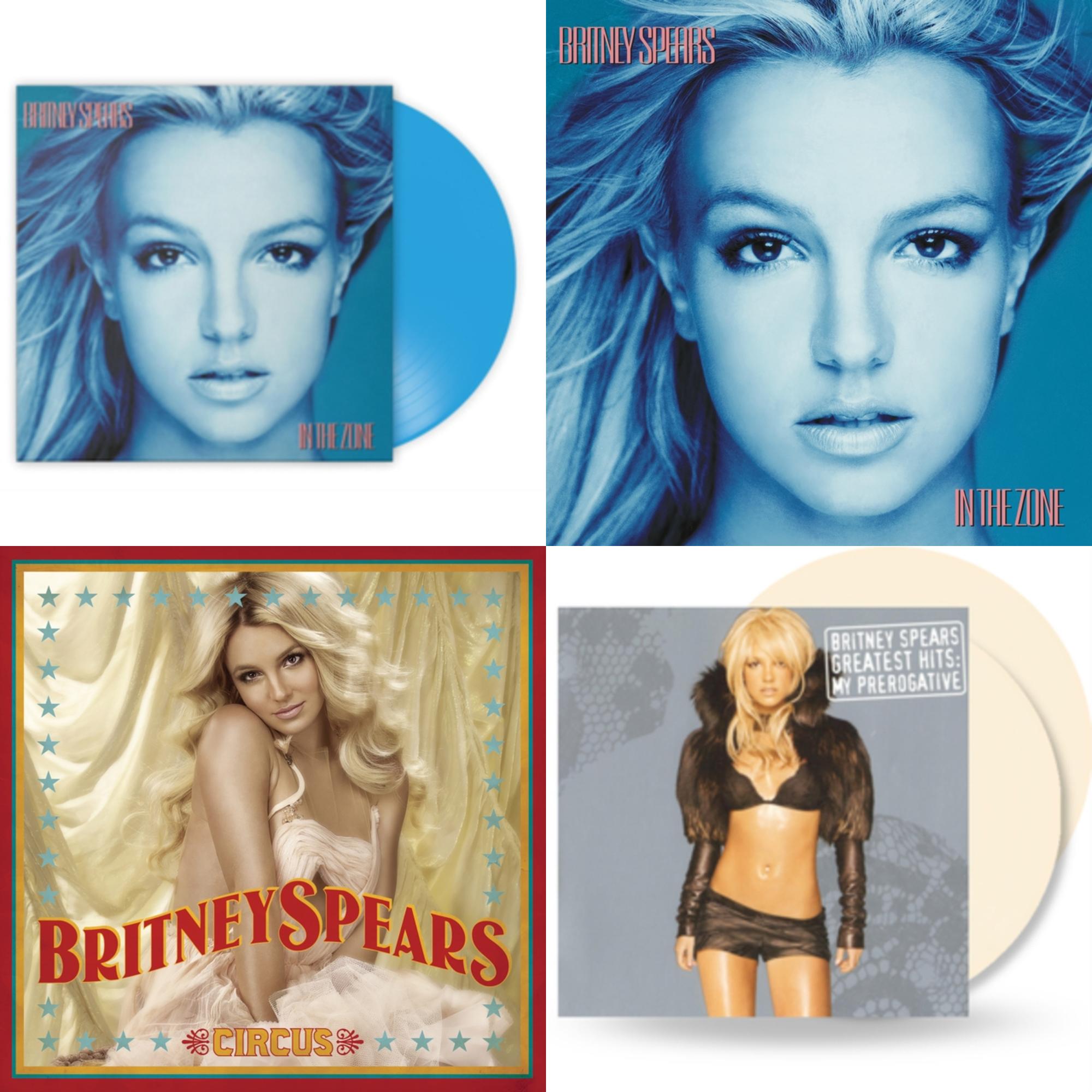 In The Zone & Circus & In The Zone (Blue LP Vinyl/Import) & Greatest Hits: My Prerogative (2LP/Cream Vinyl/Import)