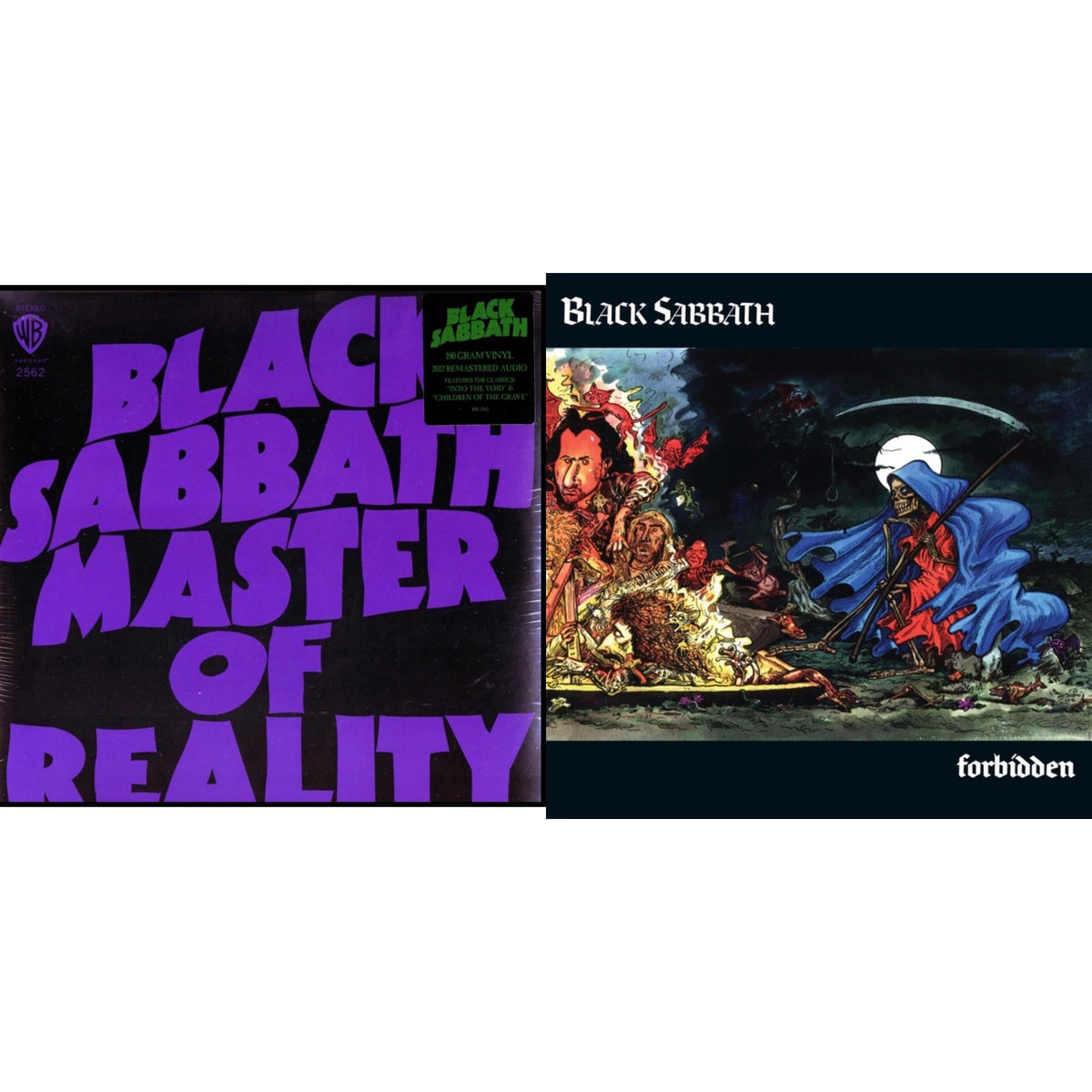 Master Of Reality (180G) & Forbidden (2024 Tony Iommi Remix)