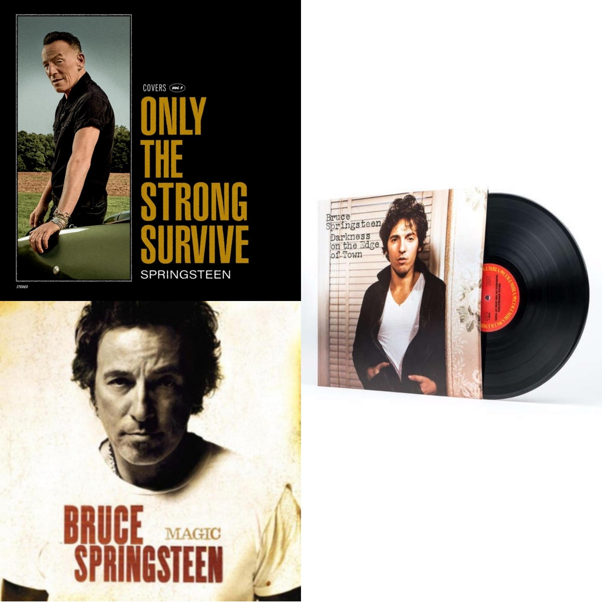 Only The Strong Survive (2LP/140G/D-Side Etching) & Magic (180G) & Darkness On The Edge Of Town (180G)