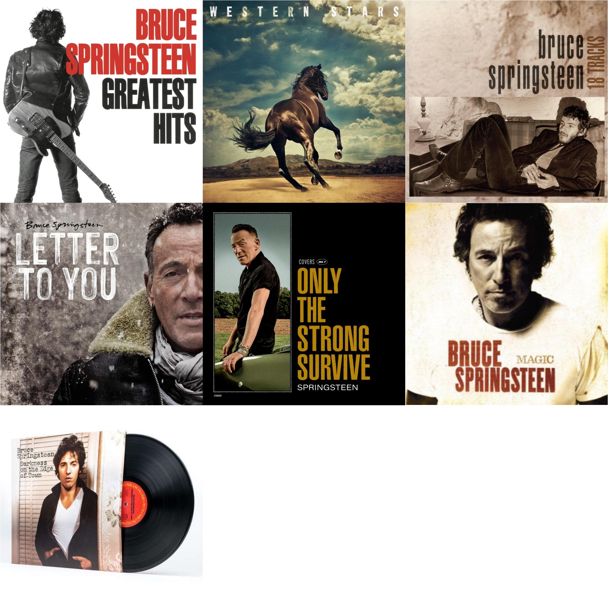 Greatest Hits (2 LP/150G Vinyl/Dl Code) & Western Stars (2LP/150G) & 18 Tracks & Letter To You (2LP/140G) & Only The Strong Survive (2LP/140G/D-Side Etching) & Magic (180G) & Darkness On The Edge Of Town (180G)