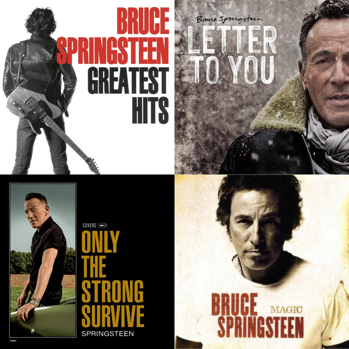 Greatest Hits (2 LP/150G Vinyl/Dl Code) & Letter To You (2LP/140G) & Only The Strong Survive (2LP/140G/D-Side Etching) & Magic (180G)