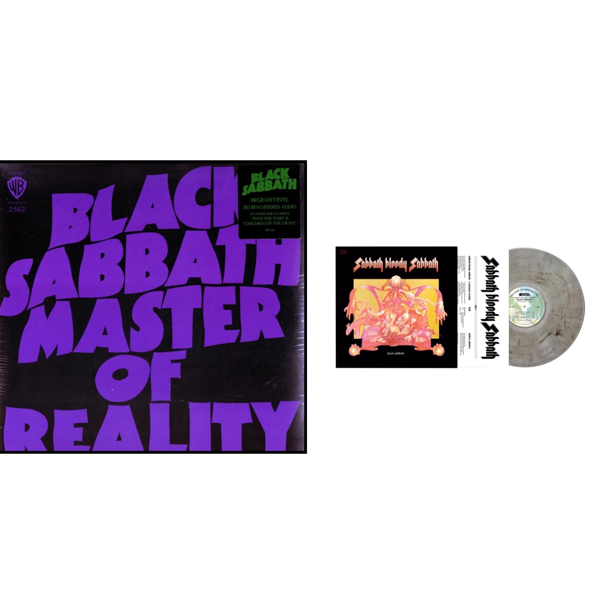 Black Sabbath - Master Of Reality (180G) & Sabbath Bloody Sabbath (Smoky LP Vinyl) (Syeor)