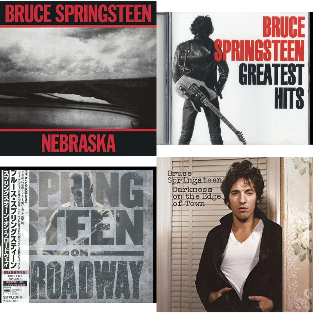 Greatest Hits & Springsteen On Broadway (Ltd/Booklet/Paper Jacket) & Darkness On The Edge Of Town & Nebraska